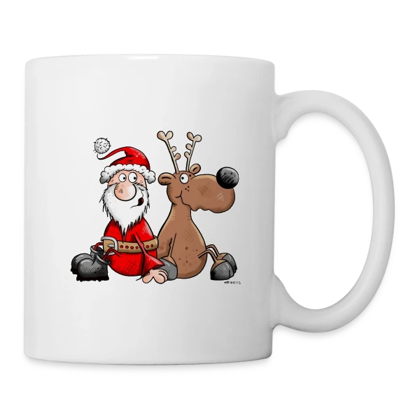Le Dream Team de Noël - Esprit Festif sur Mug blanc