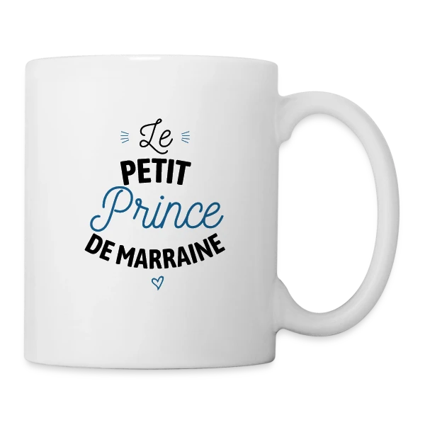 Mon Petit Prince de Marraine sur Mug blanc