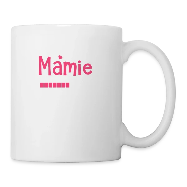 Bientôt Mamie : Future Grand-Mère en Attente sur Mug blanc