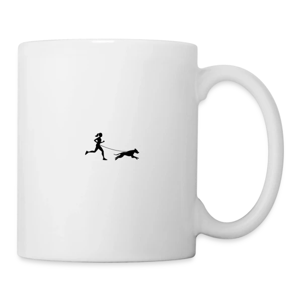 Canicross Passion sur Mug blanc