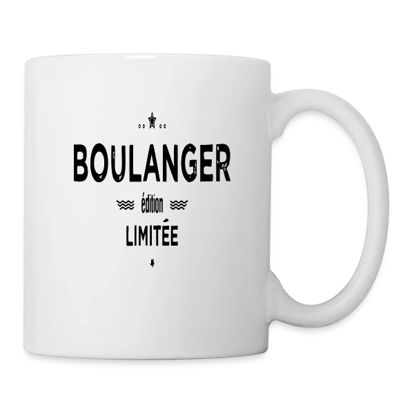 Maître Boulanger - Édition Limitée sur Mug blanc