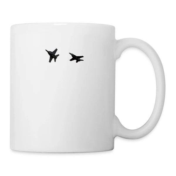 Chasseurs de Combat Aériens sur Mug blanc