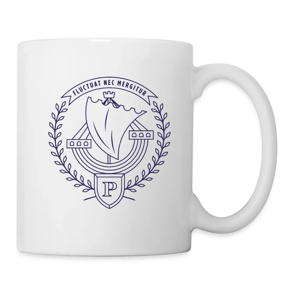 Fluctuat Nec Mergitur Paris sur Mug blanc