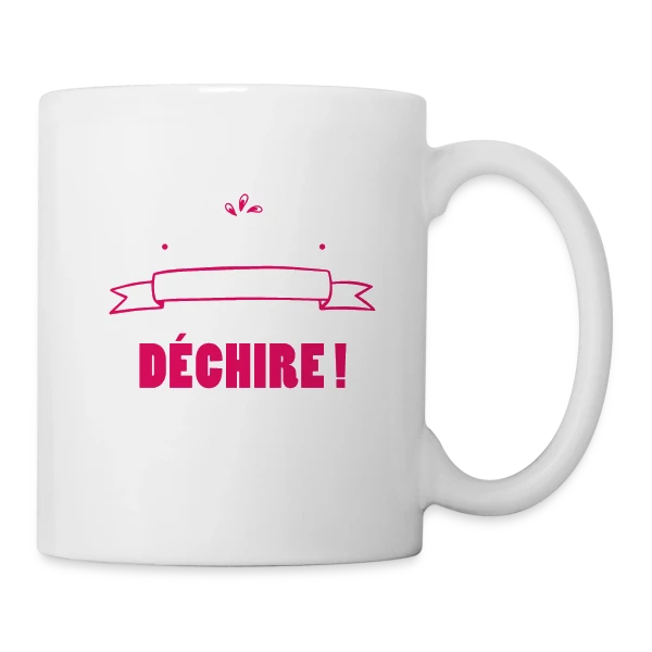 Belle-Maman Qui Déchire sur Mug blanc