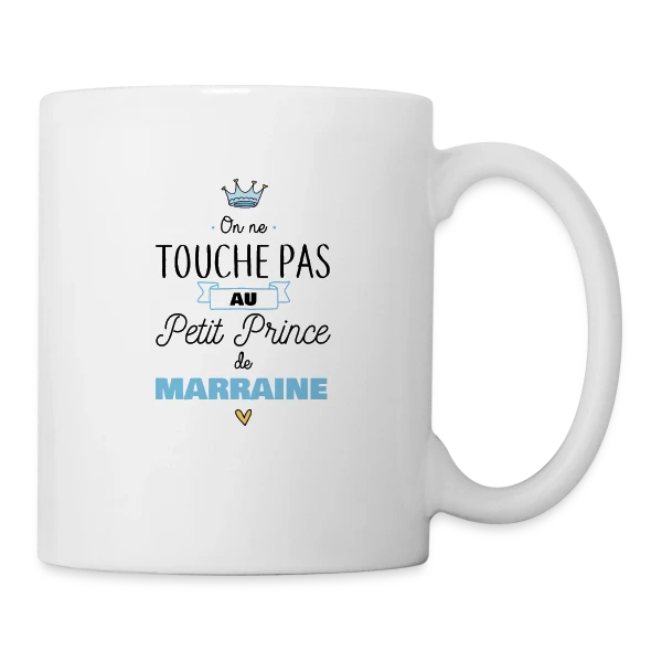 Mon Petit Prince de Marraine sur Mug blanc