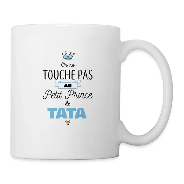 "Mon Petit Prince de Tata" : Amour Infini sur Mug blanc