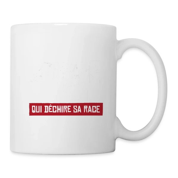 Brigade EVG Qui Déchire sur Mug blanc