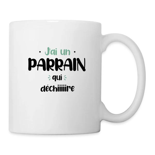 J'ai un parrain qui déchire sur Mug blanc