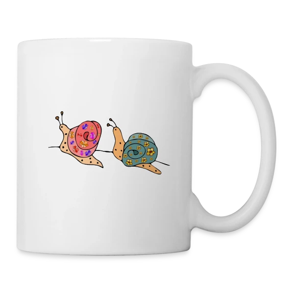 L'Escargot Chic sur Mug blanc