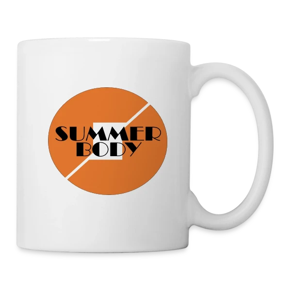 Summer Body Prêt pour l'Été sur Mug blanc