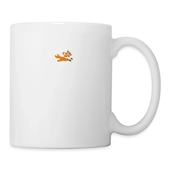 Renard Agile Mignon sur Mug blanc