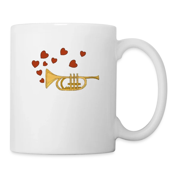 Mélodie Instrumentale sur Mug blanc