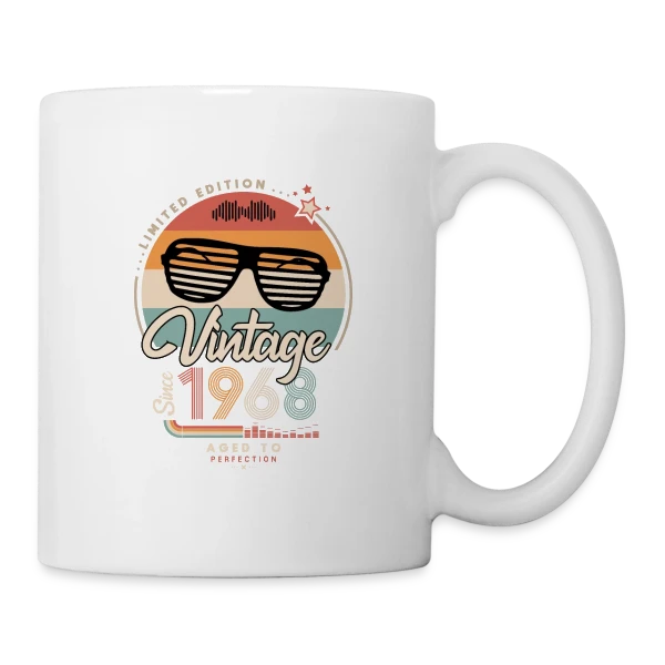 Vintage Depuis 1968 : L'Esprit Révolutionnaire sur Mug blanc