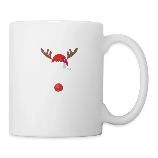 Batterie Pyjama Noël Festif sur Mug blanc