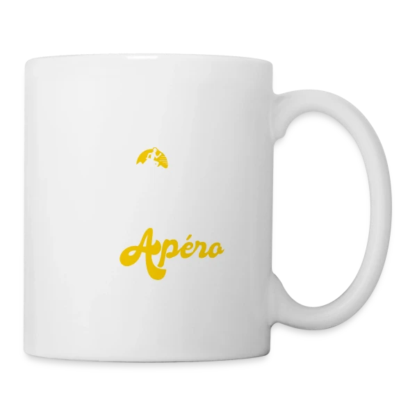 Je Peux Pas, J'ai Trail et Apéro Run Ultra Trail sur Mug blanc