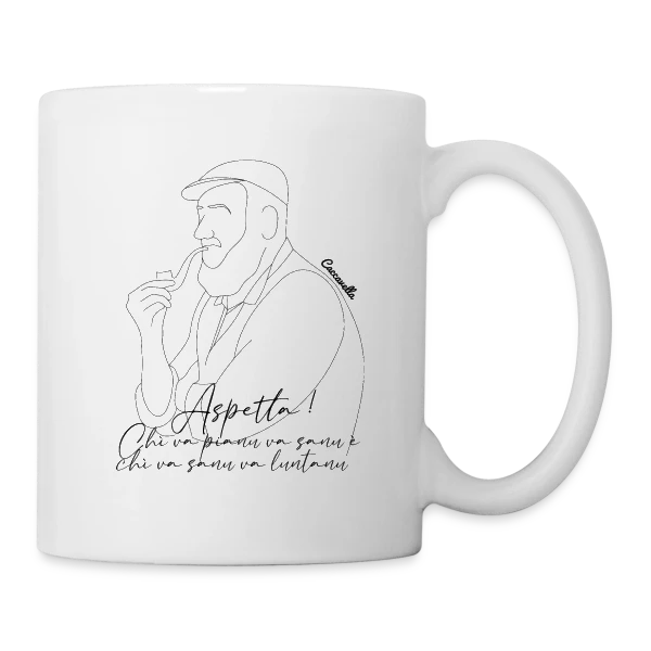 Vieux Corse Sage Citation sur Mug blanc