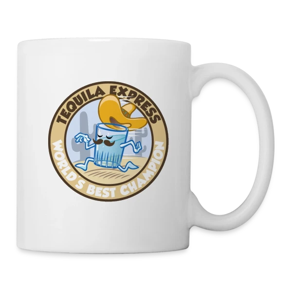 Tequila Express Soirée sur Mug blanc