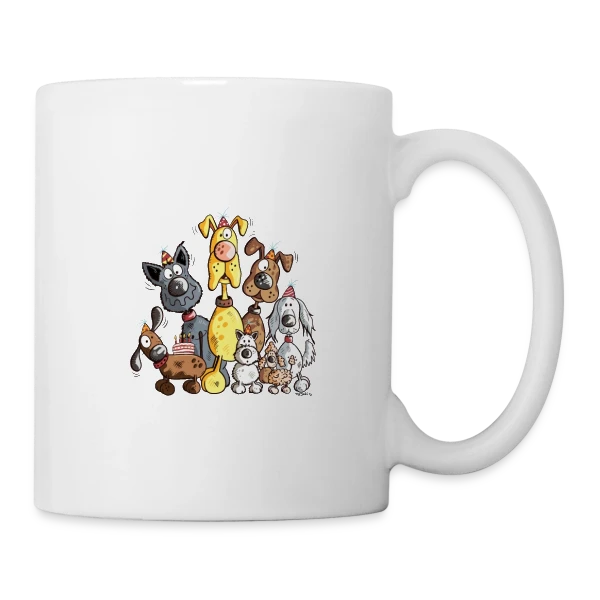 J'adore les Chiens ! Un Design Fun et Adorable sur Mug blanc