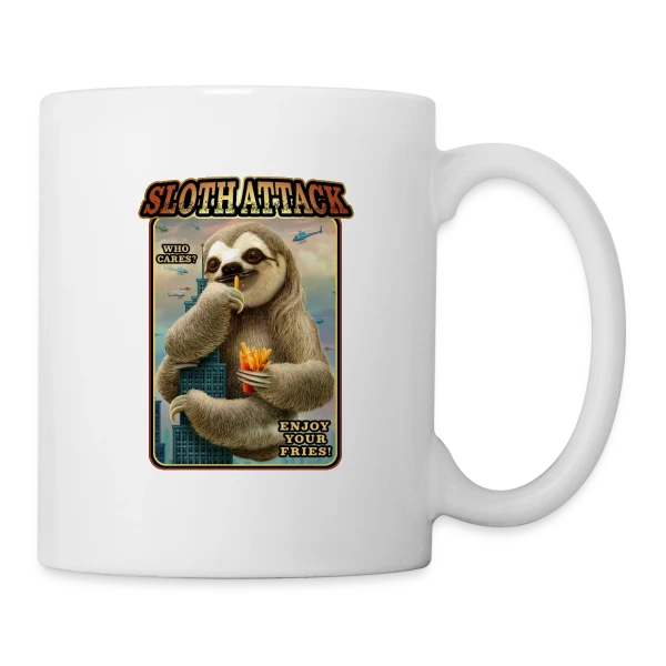 Assaut du Paresseux Géant : Chapitre 1 sur Mug blanc