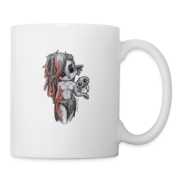 L'Esprit Sauvage Nordique sur Mug blanc