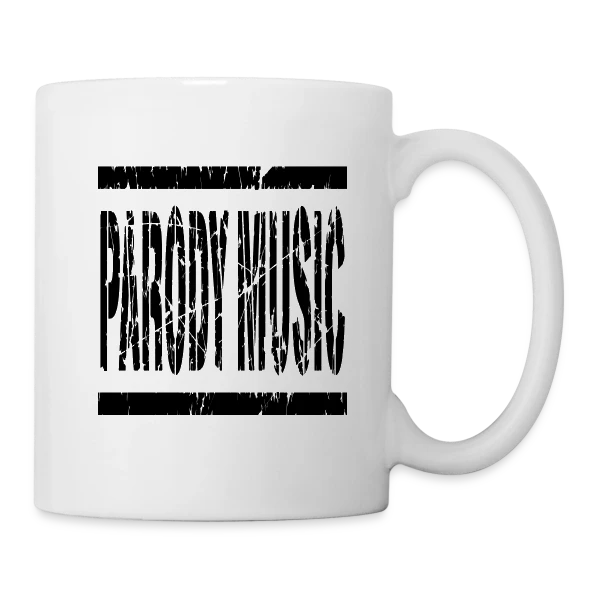 Musique Parodique Vintage sur Mug blanc