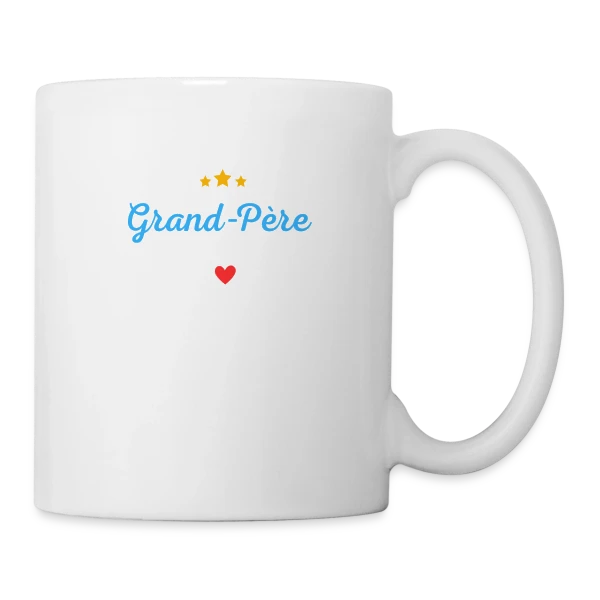 Grand-Père d'Amour : Personnalisé avec Noms des Petits-Enfants sur Mug blanc