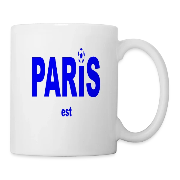 Paris Foot Passion sur Mug blanc