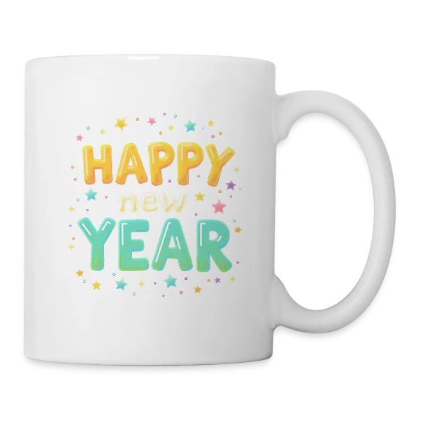 Femme Halloween Nouvel An Amusant sur Mug blanc