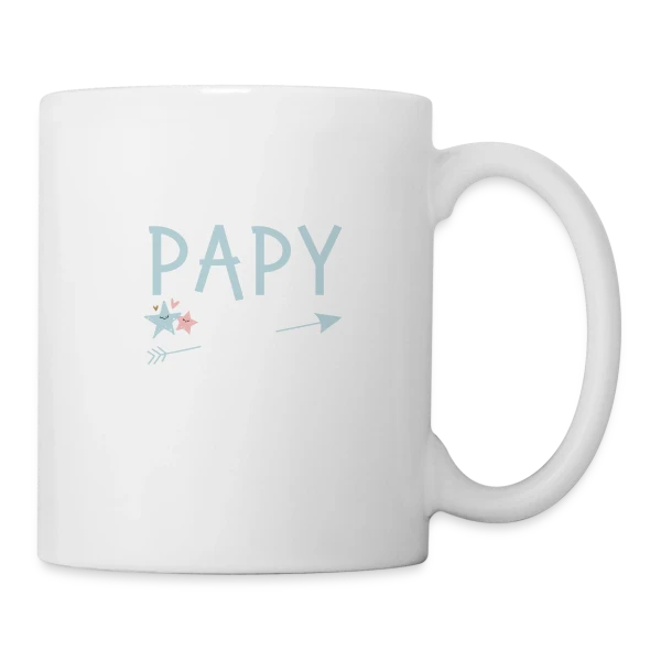 Annonce Grossesse "Futur Papy 2026" - Bientôt Grand-Père sur Mug blanc