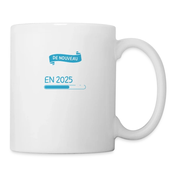 'De Nouveau Grand-Papa en 2025' ? Annonce Grossesse Humoristique sur Mug blanc