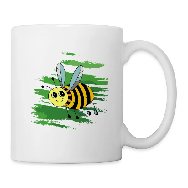 Insectes Fascinants : Merveilles de la Nature sur Mug blanc
