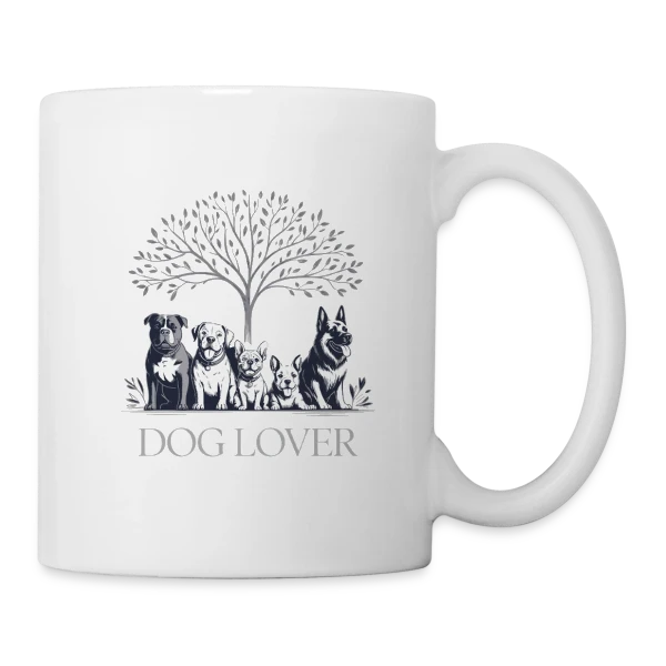 Ma Tribu Canine sur Mug blanc