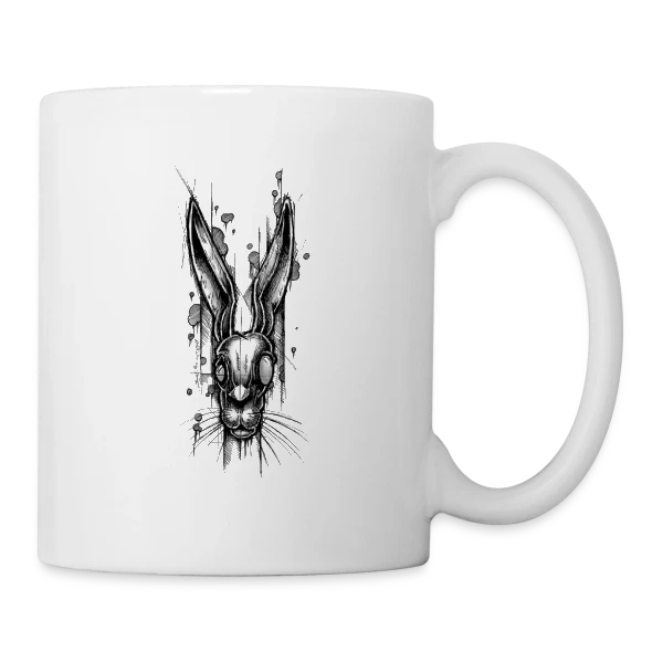 L'Art du Livre Tatoué sur Mug blanc