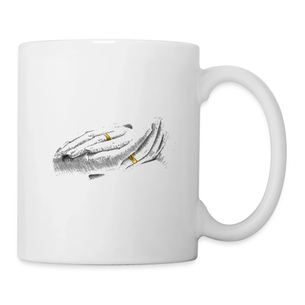 Célébration Mariage Humour sur Mug blanc