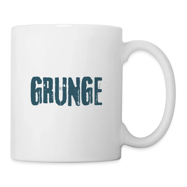 Grunge Teinte Vintage sur Mug blanc