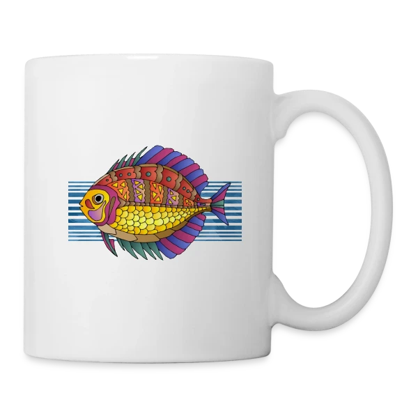Design Numérique 5099 : Votre Style Unique sur Mug blanc