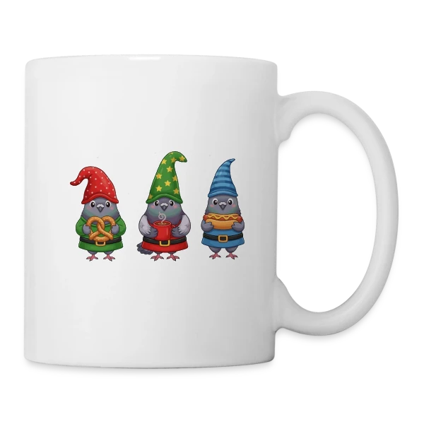 Design 'Curve' Élégant et Minimaliste sur Mug blanc