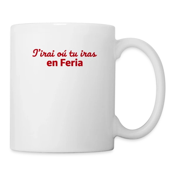 Esprit Feria Festive sur Mug blanc