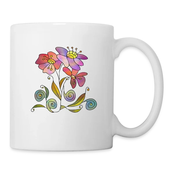 Esprit Libre sur Mug blanc