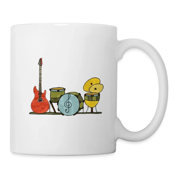 Le Mystérieux 3588 sur Mug blanc