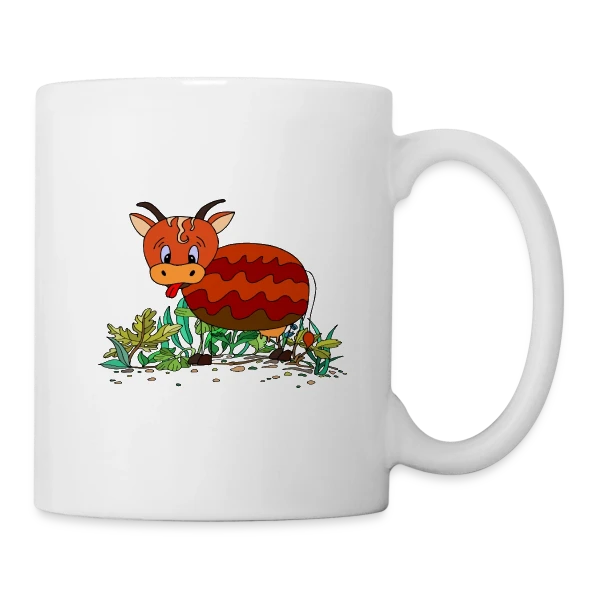 L'Élégance Numérique 851 sur Mug blanc