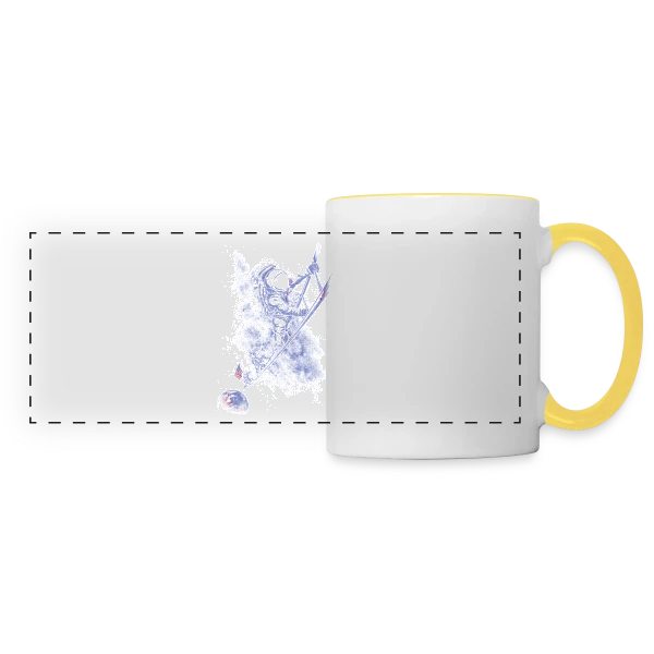 Juillet 69 : Mission Déglinguée sur Mug panoramique contrasté et blanc