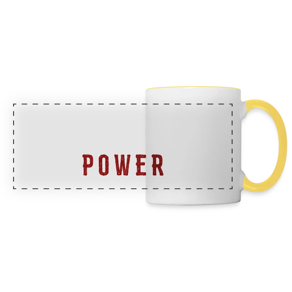EVG : La Fête du Futur Marié sur Mug panoramique contrasté et blanc