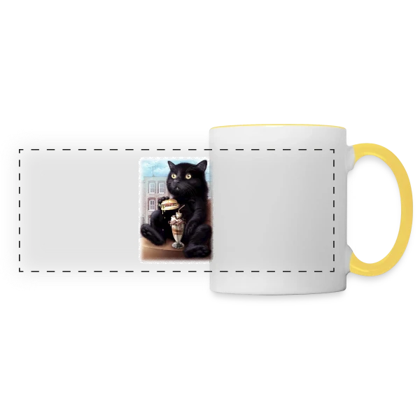 CAESAR 2019 sur Mug panoramique contrasté et blanc