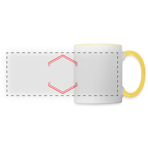 Gendre Parfait et au Top sur Mug panoramique contrasté et blanc
