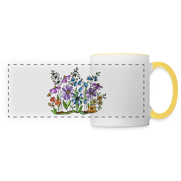 Numéro Mystère 2239 sur Mug panoramique contrasté et blanc