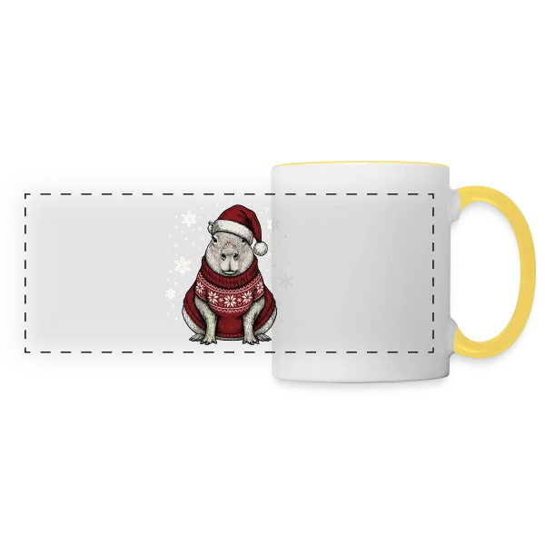 L'Expression Libre sur Mug panoramique contrasté et blanc