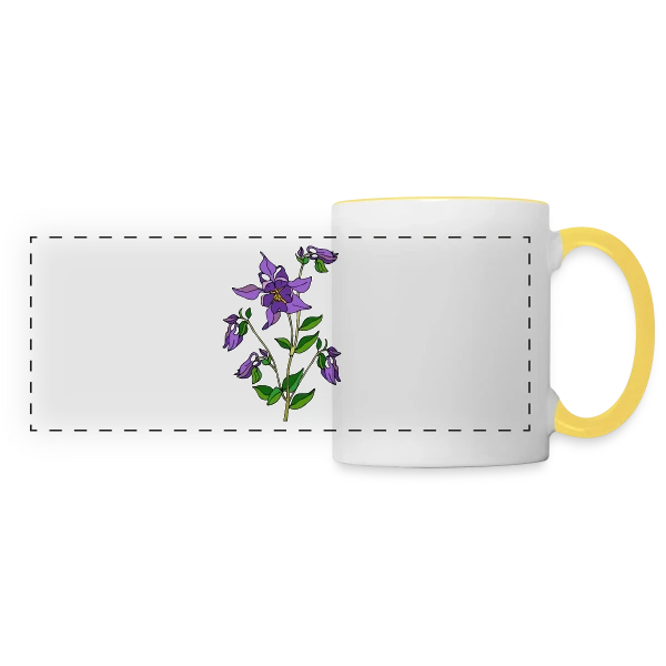 Code Secret 3923: L'Énigme du Style sur Mug panoramique contrasté et blanc