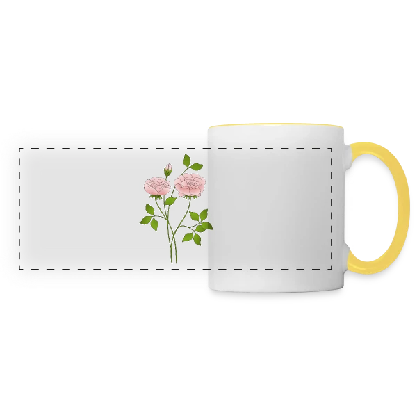 Code Mystère 4160 sur Mug panoramique contrasté et blanc