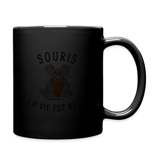 Souris : La Vie est Belle ! sur Mug uni